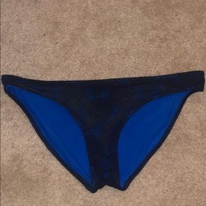 Aerie Navy Pineapple Swim Bottoms
